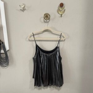 Shimmery Top with straps